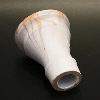 Atgaivinti didelis keramikos kaljanas 10 cm dubuo medienos grūdų chicha galvos shisha priedai porceliano nargile narguile taurės anglis turėtojas