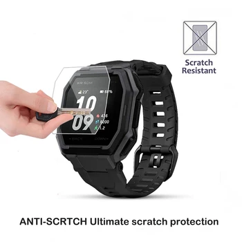 2vnt Skirti Xiaomi Huami AMAZFIT Arų Smartwatch Screen Protector 2.5 D 9H Anti-Scratch Grūdintas Stiklas AMAZFIT Arų, skaidraus Stiklo