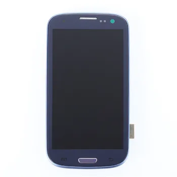 Bandymo gerai pasirodyti Lcd Samsung Galaxy S3 i9300 i9305 LCD Ekranas Jutiklinis Ekranas skaitmeninis keitiklis Pakeitimo