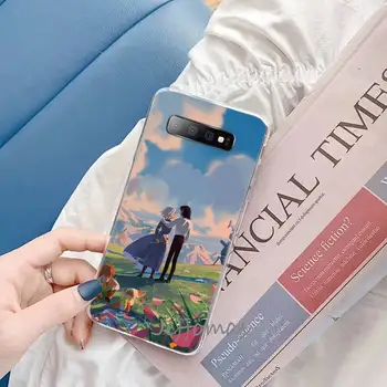 Anime Howl ' s Howls Moving Castle Telefono Case Cover For Samsung Galaxy S5 S6 S7 S8 S9 S10 S10e S20 krašto plius lite