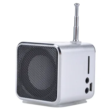TD-V26 Nešiojamų Micro TFB Mini Garsiakalbis Nešiojamasis Muzikos Grotuvas FM Radijas Stereo mp3 telefonas Nešiojamas MP3, MP4 Grotuvas Garsiakalbis