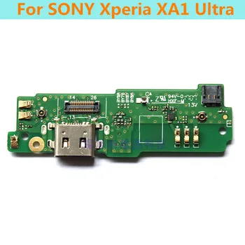 Originalus USB įkrovimo lizdas su mikrofonu flex kabelis SONY Xperia XA1 Ultra G3226 Pakeitimo paruošti dalys