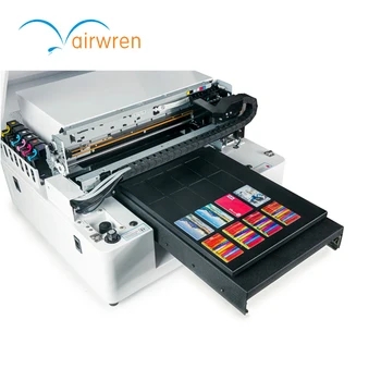 Gamyklos kainų aukštos kokybės pvc kortelė spausdintuvo uv spausdinimo mašina geri AR-LED mini4 daugiau informacijos