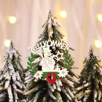 2vnt Naujos Kalėdų Eglučių Papuošalai Kabinti Kalėdų Medžio Namų Šaliai Dekoro Pakabučiai Medinis Pakabukas Kalėdų Medžio Apdaila