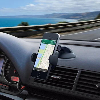 Naujas Universalus 360 Sukama Automobilio priekinio Stiklo Kalno, mobiliojo Telefono Laikiklis GPS Stovėti Parama