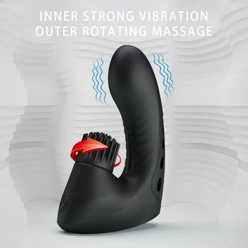 Piršto Mova Vibratorius Moterims Makšties G taško Stimuliacija Antgalis Klitorio Massager Moterų Masturbacija Suaugusiųjų Sekso Žaislai Moteris