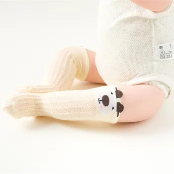 2019 0-1-3 metų kūdikių kojinės vasaros tinklelio animacinių filmų aukšto vamzdis virš kelio kūdikių anti-uodų kojinės kūdikių kojinės
