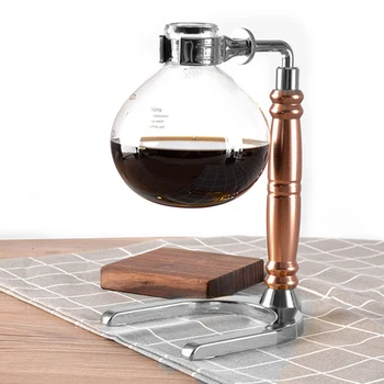 Japonų Stiliaus Sifonas Kavos virimo aparatas Arbatos Sifonas Puodą Dulkių Coffeemaker Stiklo Tipo Kavos Aparatas Filtrą 3Cup