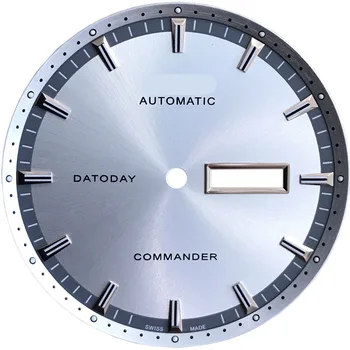 36.6 mm watch dial rankas M016430A vyrų mechaninė M016 žiūrėti tekstas žiūrėti reikmenys M016430 remontas, dalys