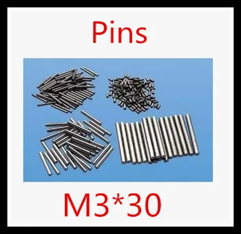 100vnt/daug Aukštos Kokybės Nustatymo pin Cilindrinis kaištis turo pins M3*L(26 28 30)