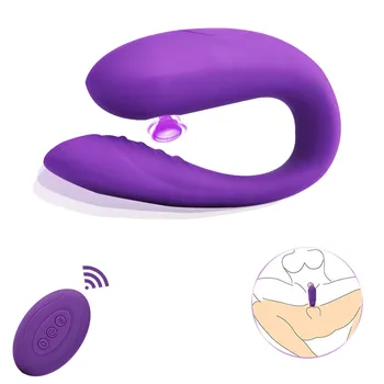 Gyvis vibratoriai 10 Greičiai, Belaidis vibratoriai moterims klitoris Čiulpti Makšties Klitorio Stimuliatorius Erotika Suaugusiųjų Žaislų Pora