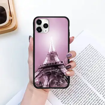 Prancūzijoje, Paryžiaus Eifelio Bokštas Telefono dėklas skirtas iPhone 11 12 pro XS MAX 8 7 6 6S Plus X 5S SE 2020 XR mini