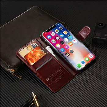 Telefoną Atveju Xiaomi Mi 8 Atveju, Piniginė, Krokodilo odos Tekstūros Oda Knygos Dizainas Telefono Coque 