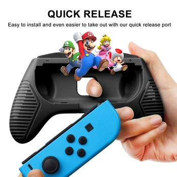 4 Paketo Valdytojas Žaidimas Grip Rankena Rinkinys Tinka Nintendo Jungiklis Džiaugsmas-Con Valdikliai
