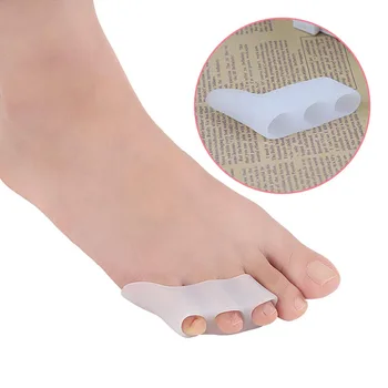2vnt/komplektas Korektorius Kojų Raštas Silikono Kojų Atskirti Gelis Kojų Separatorius Lankstus Piršto Atrama Prevencijos lizdinės plokštelės Nagų Įrankis