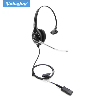 VoiceJoy Dual 3,5 mm ausinių kištukas skambučių centro laisvų rankų įranga,kompiuterių laptop notebook laisvų rankų įranga su QD (Greito atjungimo) laido