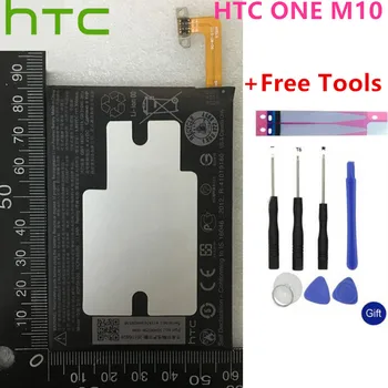 HTC Originalus mobiliojo telefono baterija B2PS6100 HTC 10 Gyvensenos Vienas M10 Vienas M10h Vienas M10U +Nemokamas Įrankiai