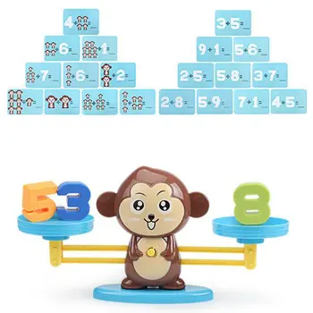 Beždžionė Matematinė Pusiausvyros Skaitmeninės Be to, Skaičiavimo Mokymo Vaikų, Šeimos Stalo Žaidimas ikimokyklinio Ugdymo Priemones