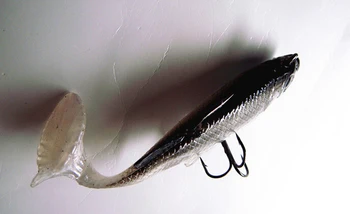 5 Gabalėliai Ledo Žvejybos Jig Suvilioti Grimzlė Minkštas Masalas 8cm/14g avantiūra Uodega Žuvų Viliojimo Bass Žvejybos Masalas