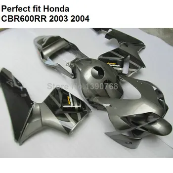 Liejimo lauktuvės Honda CBR 600RR 2003 2004 sidabro purvasargiai rinkinys CBR600RR F5 03 04 BM47