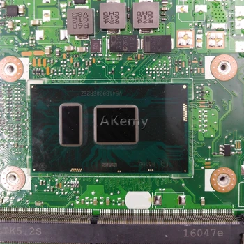 X556UA/X556UJ I3-6100CPU Su 4GB DDR3L atminties mainboard ASUS X556UA X556UJ X556U X556UB nešiojamas plokštė Išbandyti Darbo