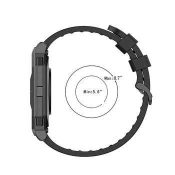 Silikono Watchband už Huami Amazfit Neo Smartwatch Pakeitimo Laikrodis Dirželis Riešo Juostos Apyrankė Su Įrankiu Peilis