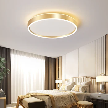Minimalistinis Modernus led lubų šviesos, miegamojo kambarį šviesos luminarias AC85-265V lubų lempos šviestuvai Lamparas De Techo