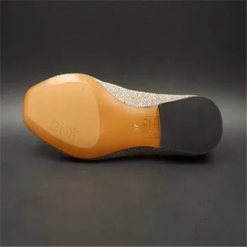 High-end odos butas seklių burną batų viduje ir už jos ribų visas kietas, patogus, minkštas elementas, veido moterų batai