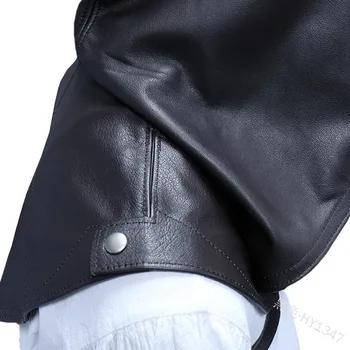 Vyrai Viduramžių Cosplay Kostiumų Renesanso Gaubtu Leatherwear Mantijos Skrybėlę