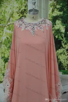 Nemokamas pristatymas 2016 Custom Hot Pardavimas, Grindų Ilgis Nėrinių Appliqued abaja dubajuje Kaftan Motina Nuotakos Suknelės Musulmonų suknelė