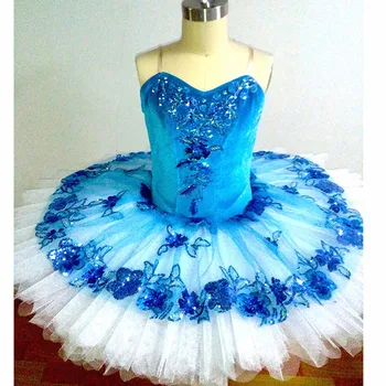 Blue Bird Baleto Suknelės Anna Shi Klasikinio Spandex Etape Tutu,Veržlus Moterų Komanda Baleto Šokių Drabužiai Blynas Tutu