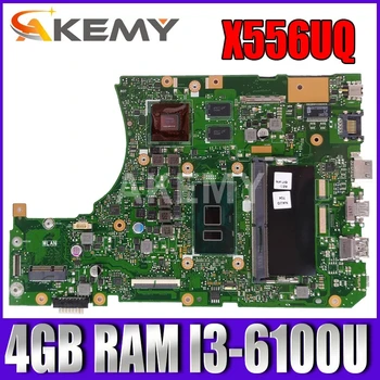 Akemy X556UV REV 3.1 plokštę Už Asus X556UJ X556UV X556UF X556UR X556UQ X556UQK nešiojamas plokštė I3-6100U GT940M DDR4