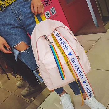 2021 Japonijos merginos pečių maišą streamer aukštųjų mokyklų studentams maišelis minkštas sesuo laukinių laisvalaikio kuprinė kelionės krepšys banga Y275