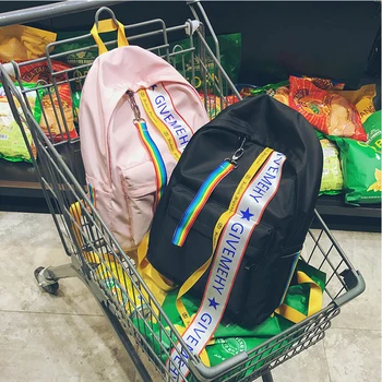 2021 Japonijos merginos pečių maišą streamer aukštųjų mokyklų studentams maišelis minkštas sesuo laukinių laisvalaikio kuprinė kelionės krepšys banga Y275