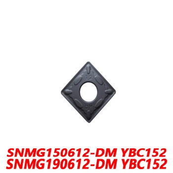 ZCC Originalus SNMG SNMG150612-DM YBC152 SNMG190612-DM 10vnt Karbido įterpti 150612 CNC tekinimo peilis Efektyvus ir Patvarus DM