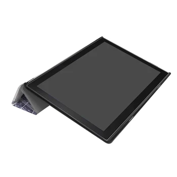 Spalvinga Magnetas užsegimas Prabanga PU oda padengti Lenovo Tab4 10 Plius TB-X704F TB-X704N 2017 tablet atveju 10vnt/daug