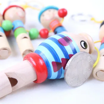 1pcs Mini Mediniai Žaislai Vaikams Animacinių filmų Gyvūnų Švilpukas Juokinga Švietimo Muzikos instrumentų Žaislas vaikams Kūdikių 1-2 metų