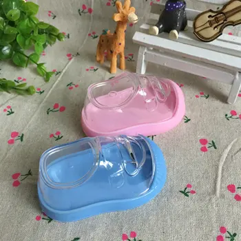 Kūrybinė asmenybė kūdikio gimtadienio saldainių dėžutės plastikinės sportiniai bateliai baby pilnatis šimtą dienų kūdikių dušas, dovanų dėžutės