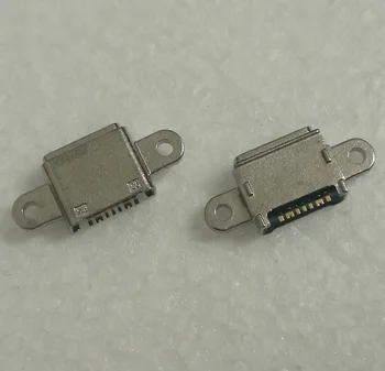 10VNT Įkroviklis, Micro USB Įkrovimo lizdas Doko Jungtis Lizdas Samsung Galaxy S7 G930 S7 krašto G935 Pakeitimo Remontas