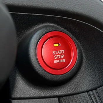 Aplinkinių Variklio Mygtuką Žiedas Raudonos Subaru BRZ Crosstrek WRX STI Interjeras
