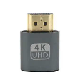 VGA, HDMI Manekeno Plug Virtualus Ekranas Emuliatorius Adapteris DDC Edid Paramos 1920x1080P Vaizdo Kortelė BTC Kasybos Miner
