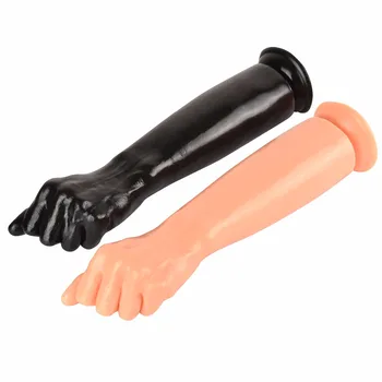 Ranka ranką didžiulis didelis dildo fisting žaislai, dirbtinės varpos storio dildo sekso žaislai moteris suaugusiųjų masturbator milžinišką vibratorių moterims