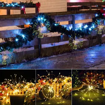 Pasakų styginių Šviesos Lempos 120/150 LED Kalėdinės Vestuvės, Kalėdos Šalis Dekoro Lauko