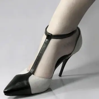 Juoda juoda verstos odos siurbliai pažymėjo tne vasaros sandalai kulkšnies sagtis aukšti kulniukai batai, sandalai 12 cm aukštakulnius sapato feminino