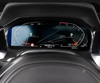 ABS prietaisų Skydelio Ekranu Padengti BMW 3 Serijos G20 G21 G28 2019-2020