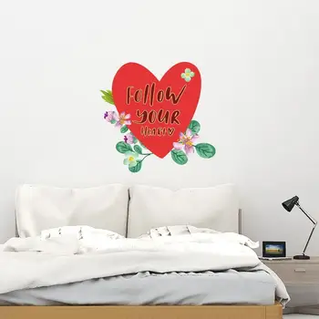 Valentino Dieną, Sienų Lipdukai Meilė Širdies Lipdukai Dekoratyviniai Širdies Lango Grafiti Formos Lipdukai Lipdukai Sienos O4C2