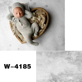 Kūdikių Fotografijos Fonas Kaimiškas Cemento Pagrindo Fone Portretai Photo Booth HUAYI PC Spausdinti Vinilo Fonas
