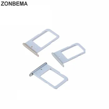 ZONBEMA Aukštos Kokybės SIM Kortelės Dėklas Laikiklio Angą Konteinerių Adapteris, Skirtas Samsung Galaxy S6 Krašto G925 G925F
