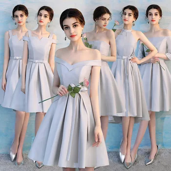 AIJINGYU 2020 2021 seksualus vestuves bridesmaid dresses trumpą oficialų suknelė BN743
