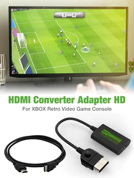 HDMI Konverteris HD Adapterį XBOX Retro Vaizdo Žaidimų Konsolę HDMI Konverteris Adapteris HD Palaikymas Ekrano Režimu 480p 720p, 1080i